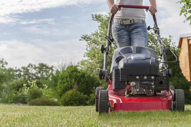 self propelled lawnmower for woman