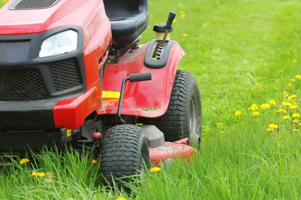How to Cut Tall Grass with a Riding Mower?
