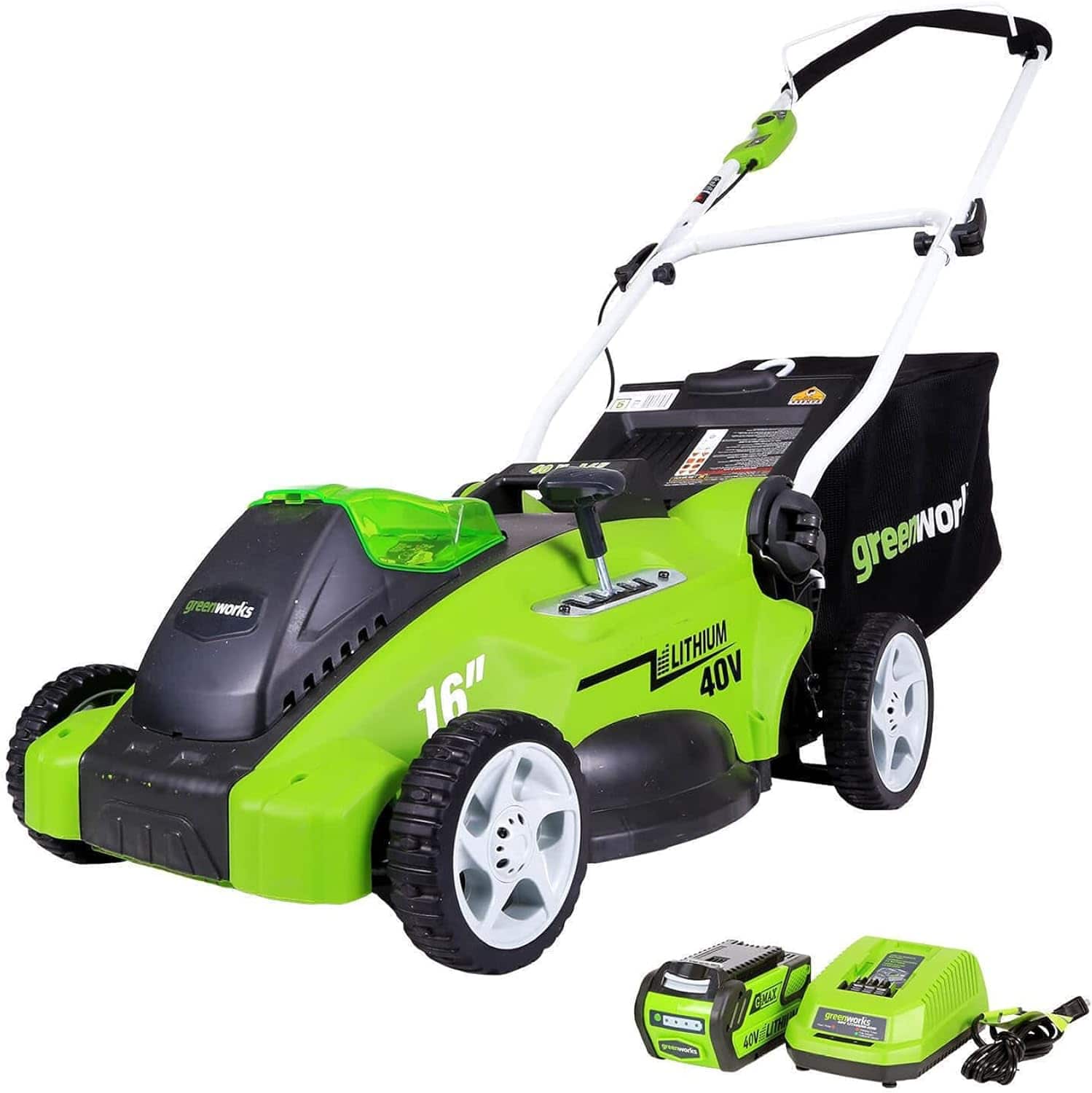 Green Works Electric Lawnmower